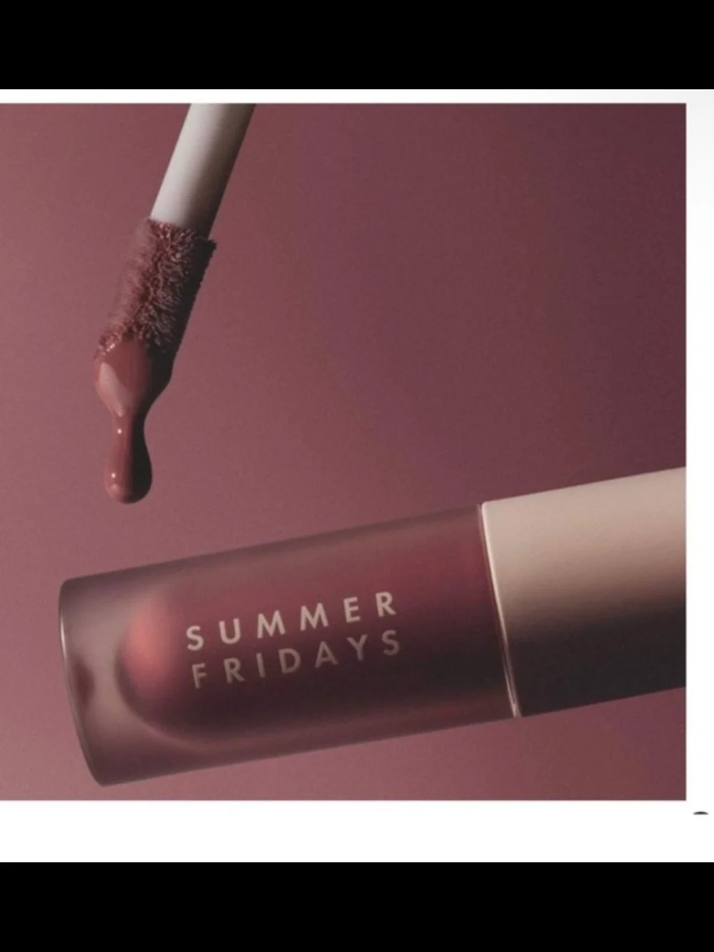 Summer Fridays Dream Lip Oil - Soft Mauve Hydrating Glossy 4.5ml NIB